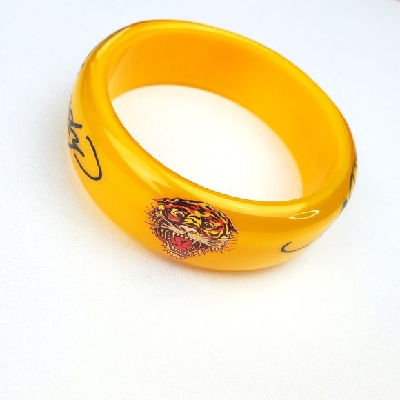 ED HARDY VINTAGE Style Authentic Bracelet/Bangle Bracelet/Hard Rock Accessories - Picture 4 of 7